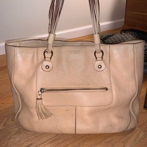 Kate Spade extra large leather tote/shoulder bag.